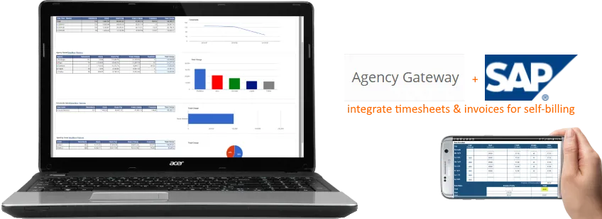 Self Billing Invoices from Authorised Timesheets