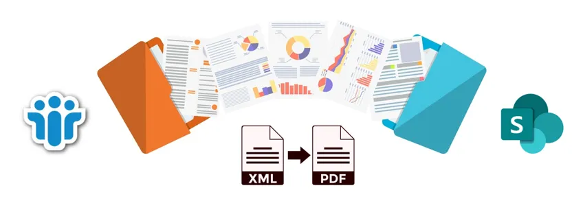 Lotus Notes to SharePoint Migration using XML and searchable pdfs